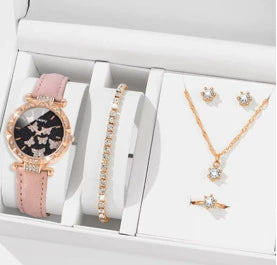 Women's Alloy And Imitation Leather Fashion Simple Round Dial Watch With Spiral Crown And Pin Buckle