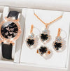 Women's Alloy And Imitation Leather Fashion Simple Round Dial Watch With Spiral Crown And Pin Buckle