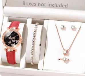 Women's Alloy And Imitation Leather Fashion Simple Round Dial Watch With Spiral Crown And Pin Buckle