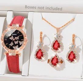 Women's Alloy And Imitation Leather Fashion Simple Round Dial Watch With Spiral Crown And Pin Buckle