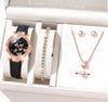 Women's Alloy And Imitation Leather Fashion Simple Round Dial Watch With Spiral Crown And Pin Buckle