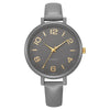 Women's Alloy And Imitation Leather Quartz Belt Watch Round Dial Pin Buckle Retro Casual Style