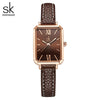 Women's Alloy And Pu Watch Fashion Simple Light Luxury Business Square Dial Waterproof