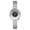 Women's Alloy And Stainless Steel Belt Round Dial Fashion Simple Bracelet Watch