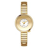 Women's Alloy And Stainless Steel Belt Round Dial Fashion Simple Bracelet Watch
