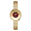 Women's Alloy And Stainless Steel Belt Round Dial Fashion Simple Bracelet Watch
