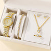 Women's Alloy And Stainless Steel Casual Fashion Rectangle Dial Quartz Watch