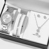Women's Alloy And Stainless Steel Casual Fashion Rectangle Dial Quartz Watch