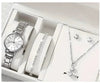 Women's Alloy And Stainless Steel Casual Fashion Rectangle Dial Quartz Watch