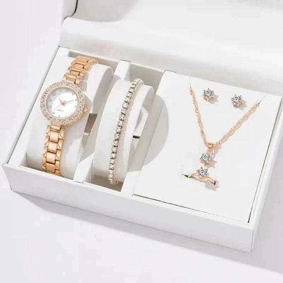 Women's Alloy And Stainless Steel Casual Fashion Rectangle Dial Quartz Watch