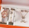 Women's Alloy And Stainless Steel Casual Fashion Rectangle Dial Quartz Watch