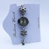 Women's Alloy And Stainless Steel Round Dial Quartz Bracelet Watch Leisure Style
