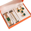 Women's Alloy And Stainless Steel Square Fashion Watch With Rhinestones