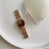 Women's Alloy And Steel Band Quartz Watch Casual Retro Style