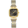 Women's Alloy And Steel Belt Square Dial Quartz Watch Light Luxury Casual Fashionable