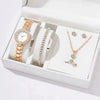 Women's Alloy And Titanium Alloy Casual Fashion Rectangle Dial Quartz Watch