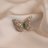 Women's Alloy Animal Shaped Butterfly Brooch With Electroplating Design Fashion Clothing Accessory