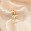 Women's Alloy Ballerina Brooch Pin With Diamond Embellished Cartoon Character Design Fashion Clothing Accessory