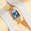 Women's Alloy Band Quartz Watch With Round Dial And Casual Style