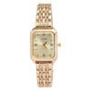 Women's Alloy Band Quartz Watch With Round Dial And Casual Style