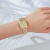 Women's Alloy Band Quartz Watch With Round Dial And Casual Style