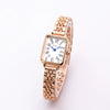 Women's Alloy Band Rectangle Dial Leisure Style Quartz Watch