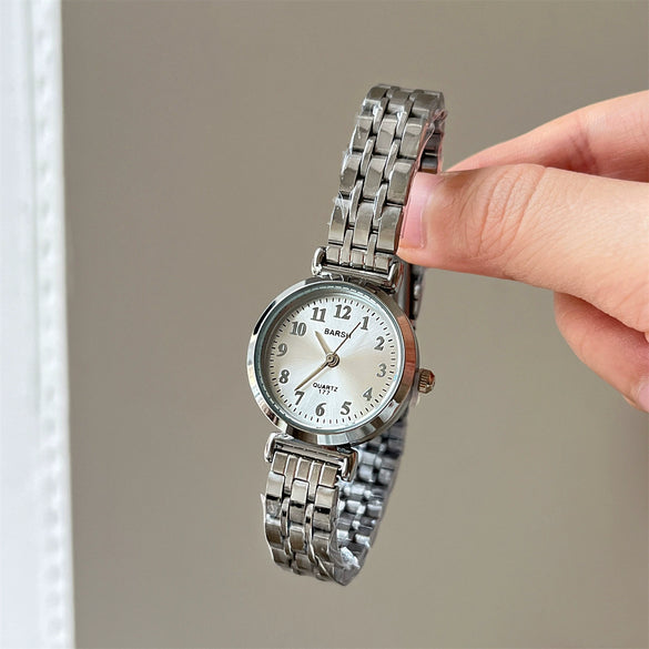 Women's Alloy Band Round Dial Fashion Watch