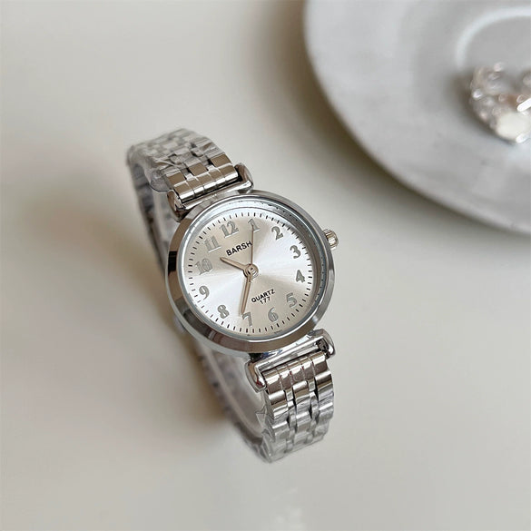 Women's Alloy Band Round Dial Fashion Watch