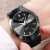 Women's Alloy Band Round Dial Fashion Waterproof Quartz Watch