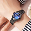 Women's Alloy Band Round Dial Fashion Waterproof Quartz Watch