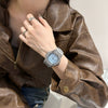 Women's Alloy Band Square Casual Fashionable Quartz Watch