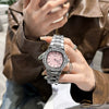 Women's Alloy Band Square Casual Fashionable Quartz Watch