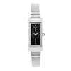Women's Alloy Belt Rectangular Quartz Watch With Simple Elegant Style
