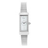 Women's Alloy Belt Rectangular Quartz Watch With Simple Elegant Style