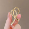 Women's Alloy Bow Brooch With Electroplating Design