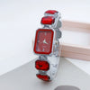 Women's Alloy Bracelet Quartz Watch With Square Dial And Fashion Style