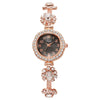 Women's Alloy Bracelet Watch With Fashionable Style And Spiral Crown