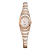Women's Alloy Bracelet Watch With Oval Dial And Stainless Steel Clasp Leisure Style
