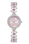 Women's Alloy Bracelet Watch With Round Dial Spiral Crown Jewelry Buckle Mineral Reinforced Mirror Feminine And Super Fairy Style