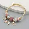 Women's Alloy Bracelets With Fishtail Pendant Geometric Style Diamond Design