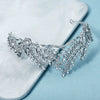 Women's Alloy Bridal Jewelry Baroque Rhinestone Headband With Olive Branch Pattern And Diamond Treatment