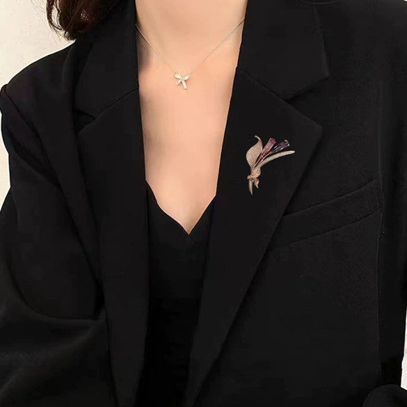 Women's Alloy Brooch With Electroplating And Plants Flowers Design