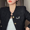 Women's Alloy Brooch With Flower And Geometric Pattern Electroplated Design