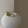 Women's Alloy Butterfly Open Adjustable Ring With Electroplated Finish Fashionable Trendy Design