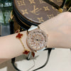 Women's Alloy Case Belt Strap Round Dial Leisure Style Watch