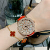 Women's Alloy Case Belt Strap Round Dial Leisure Style Watch
