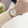 Women's Alloy Case Green Watch Mori Style Artistic Small Fresh Simple