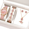 Women's Alloy Case Imitation Leather Strap Round Dial Medieval Style Watches