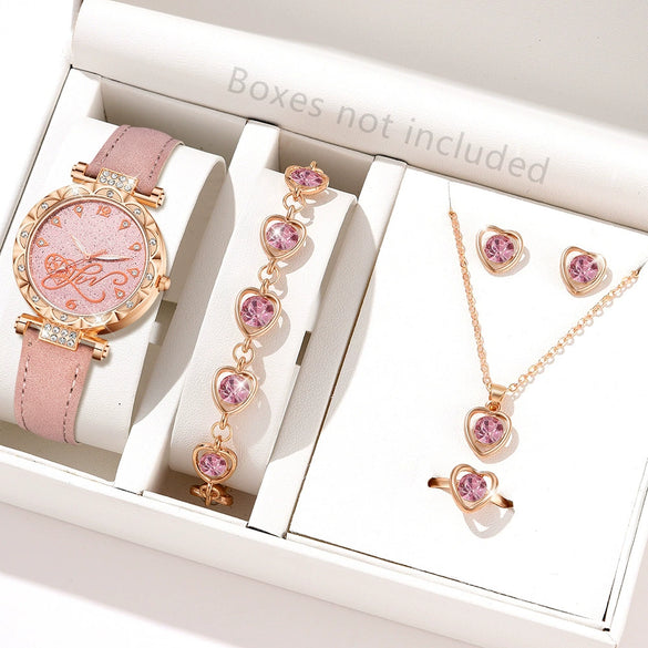 Women's Alloy Case Imitation Leather Strap Round Dial Medieval Style Watches