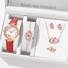 Women's Alloy Case Imitation Leather Strap Round Dial Medieval Style Watches